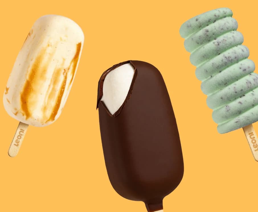 Leoni gelato sticks trio