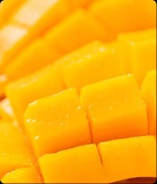 Diced mango