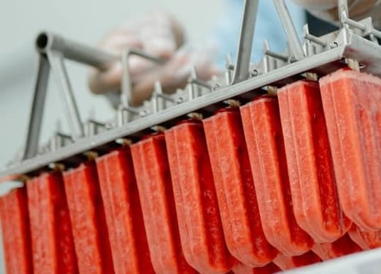 Popsicle extraction line
